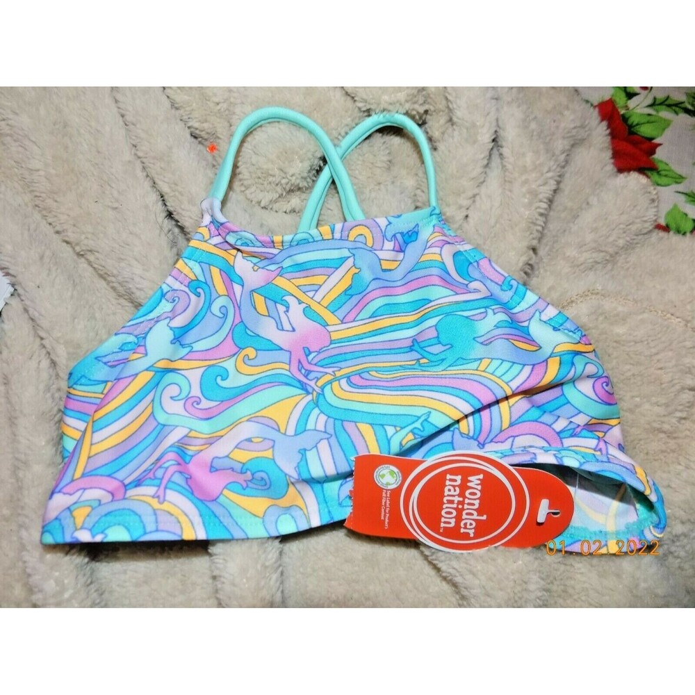 New Wonder Nation girl's bikini top